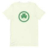 Soft and lightweight, with a little stretch "CLOVER ON A TEE"