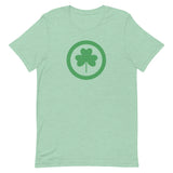 Soft and lightweight, with a little stretch "CLOVER ON A TEE"