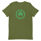 Soft and lightweight, with a little stretch "CLOVER ON A TEE"