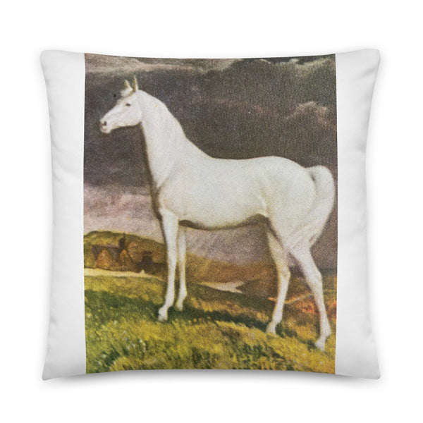 Vintage Horse Pillow