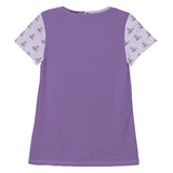 All-Over Print Women's Athletic T-shirt "CRAZY HAIR"