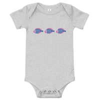 100% Cotton onesie "FISH"