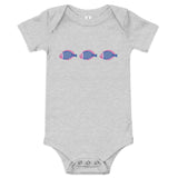 100% Cotton onesie "FISH"