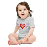 Baby Cotton Onesie with Heart