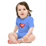 Baby Cotton Onesie with Heart