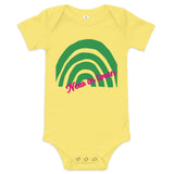 100% cotton onesie "NEW IN TOWN"