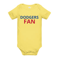 Baby Onesie "DODGERS FAN"