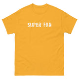 100% cotton classic tee "SUPER FAN"