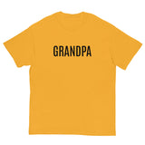 100% cotton classic tee "Grandpa's Here"