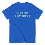 100% cotton classic tee "KISS ME I'M IRISH"