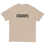 100% cotton classic tee "Grandpa's Here"