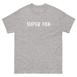 100% cotton classic tee "SUPER FAN"