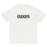 100% cotton classic tee "Grandpa's Here"