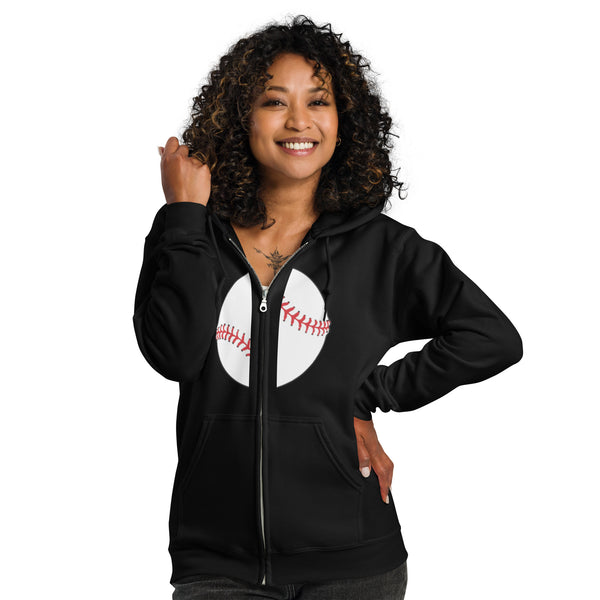 Heavy zip hoodie "BASEBALL"
