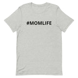 100% Cotton Short Sleeve Jersey T-Shirt "#MOMLIFE"