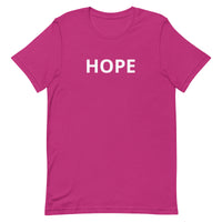 Soft and lightweight cotton t-shirt  "HOPE"