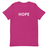 Soft and lightweight cotton t-shirt  "HOPE"