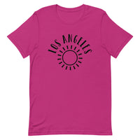 Unisex t-shirt feels soft and lightweight "LOS ANGELES"