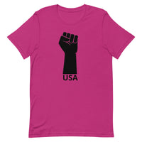 Unisex t-shirt feels soft and lightweight "USA"
