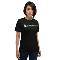 Unisex t-shirt feels soft and lightweight "A NEW PATH"