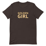 Soft and lightweight t-shirt  "GOLDEN GIRL"