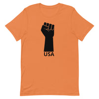 Unisex t-shirt feels soft and lightweight "USA"