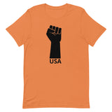 Unisex t-shirt feels soft and lightweight "USA"