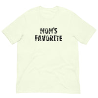 This t-shirt feels soft and lightweight, with the right amount of stretch. "MOMS FAVORITE"