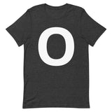 Unisex t-shirt feels soft and lightweight "O"