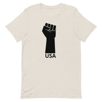 Unisex t-shirt feels soft and lightweight "USA"