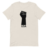 Unisex t-shirt feels soft and lightweight "USA"