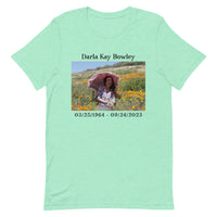 Soft and lightweight cotton t-shirt  "DARLA KAY BOWLEY"