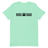 Unisex t-shirt feels soft and lightweight "DOG DAD"
