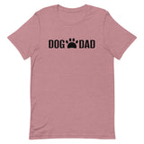 Unisex t-shirt feels soft and lightweight "DOG DAD"