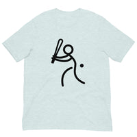 Lightweight cotton t-shirt "baseball hitter"