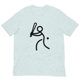 Lightweight cotton t-shirt "baseball hitter"