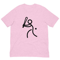 Lightweight cotton t-shirt "baseball hitter"