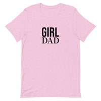 Unisex t-shirt feels soft and lightweight - GIRL DAD