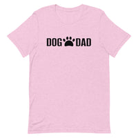 Unisex t-shirt feels soft and lightweight "DOG DAD"
