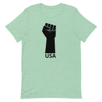 Unisex t-shirt feels soft and lightweight "USA"