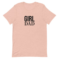 Unisex t-shirt feels soft and lightweight - GIRL DAD