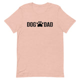 Unisex t-shirt feels soft and lightweight "DOG DAD"