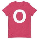 Unisex t-shirt feels soft and lightweight "O"