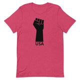 Unisex t-shirt feels soft and lightweight "USA"