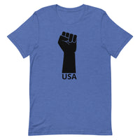 Unisex t-shirt feels soft and lightweight "USA"