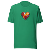 Soft and lightweight t-shirt  "HEART"