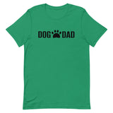 Unisex t-shirt feels soft and lightweight "DOG DAD"