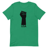 Unisex t-shirt feels soft and lightweight "USA"