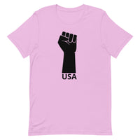 Unisex t-shirt feels soft and lightweight "USA"