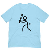 Lightweight cotton t-shirt "baseball hitter"